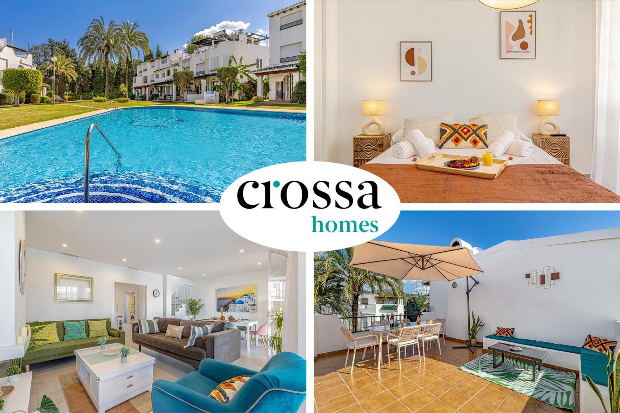 Chic Dream Home, Rooftop Bbq, 9 Pools, Golf Views Marbella Bagian luar foto